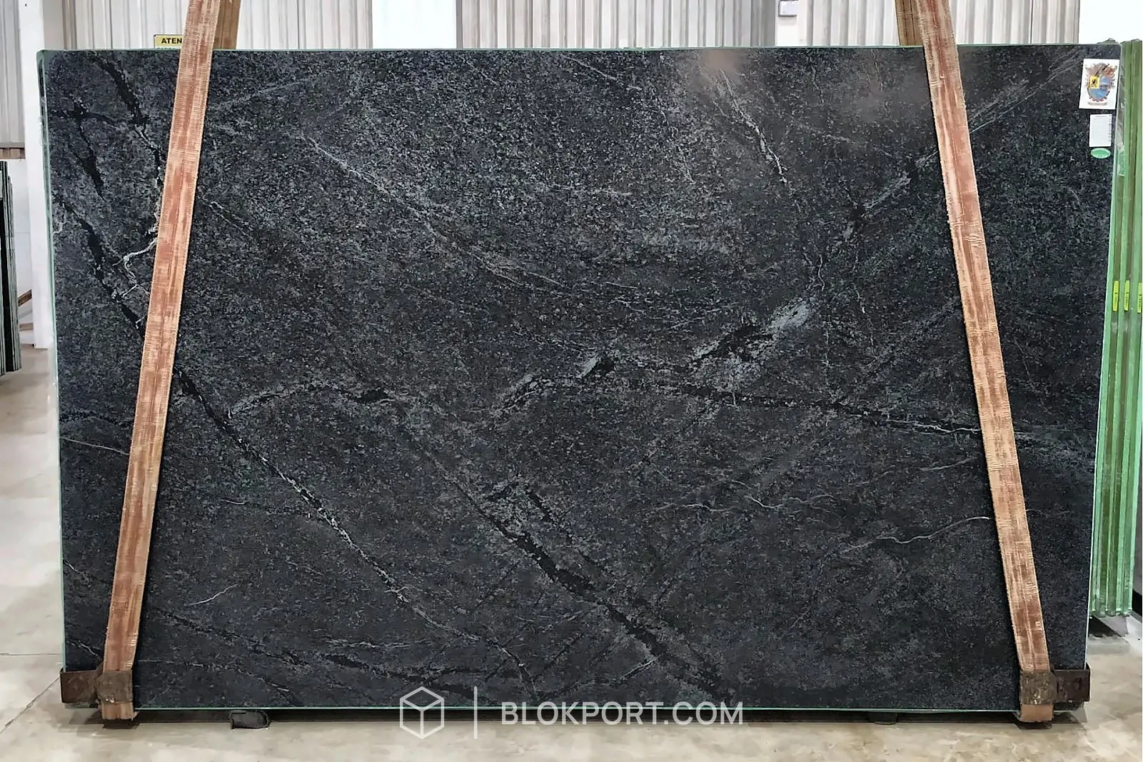 Black Soapstone Honed