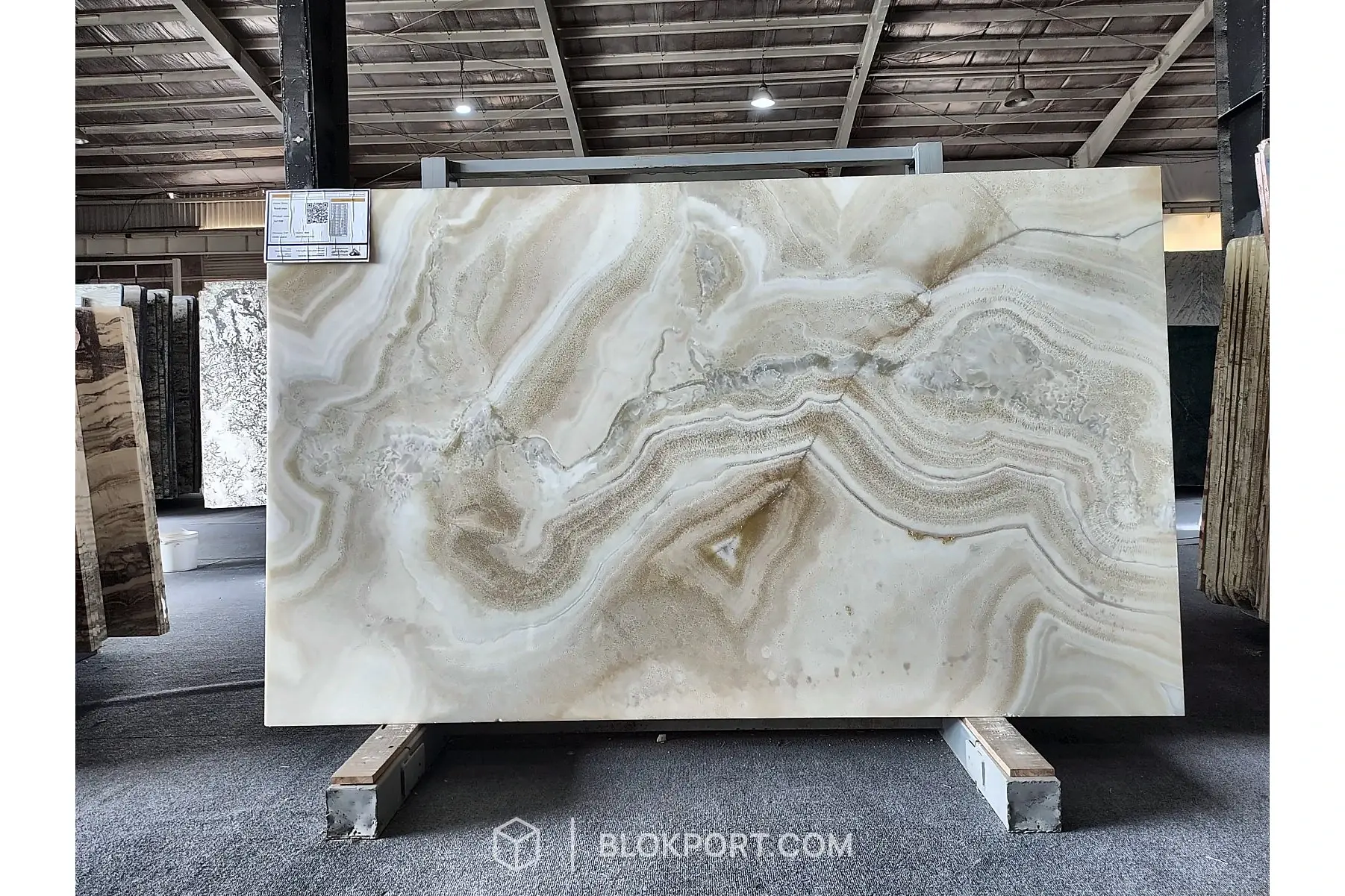 White Onyx Polished