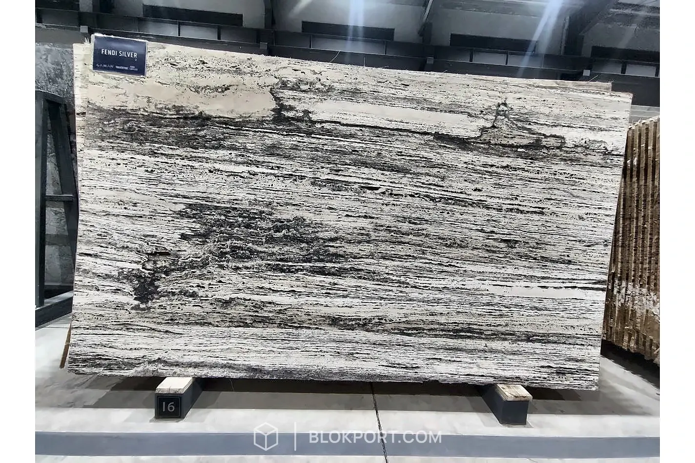 Silver Travertine Honed