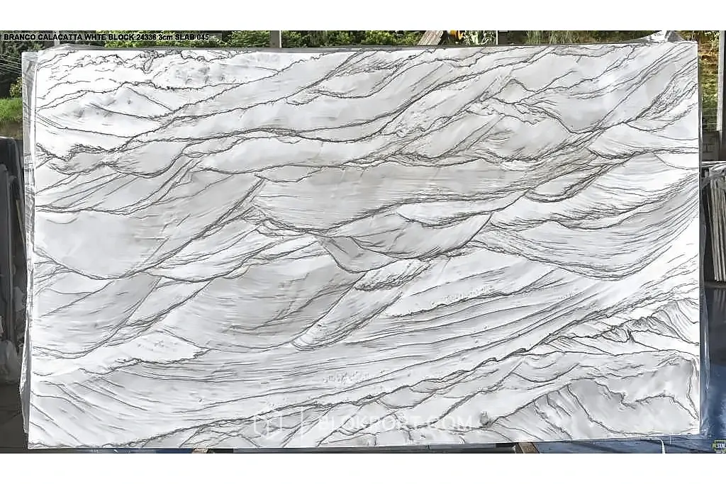 Calacatta White Silk Polished