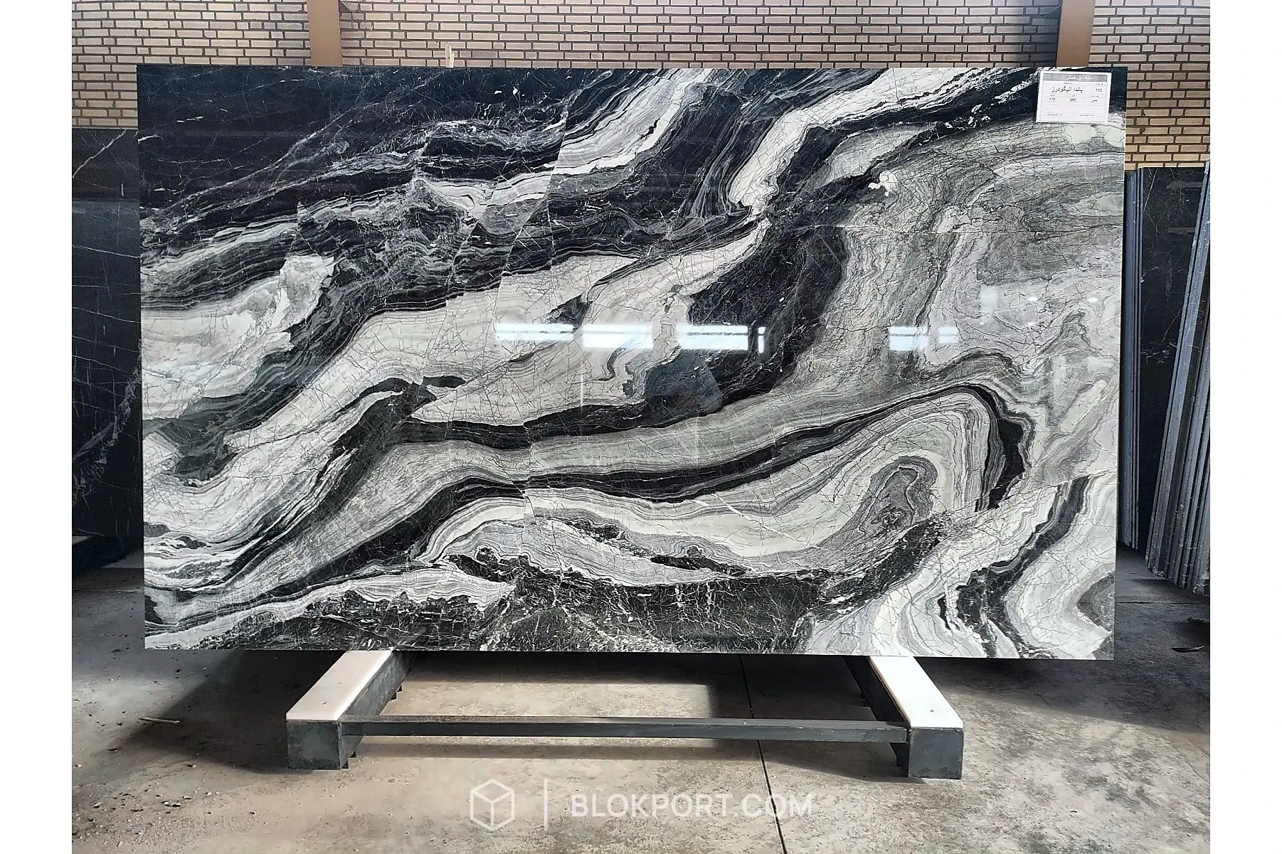 Asia White Grey Polished