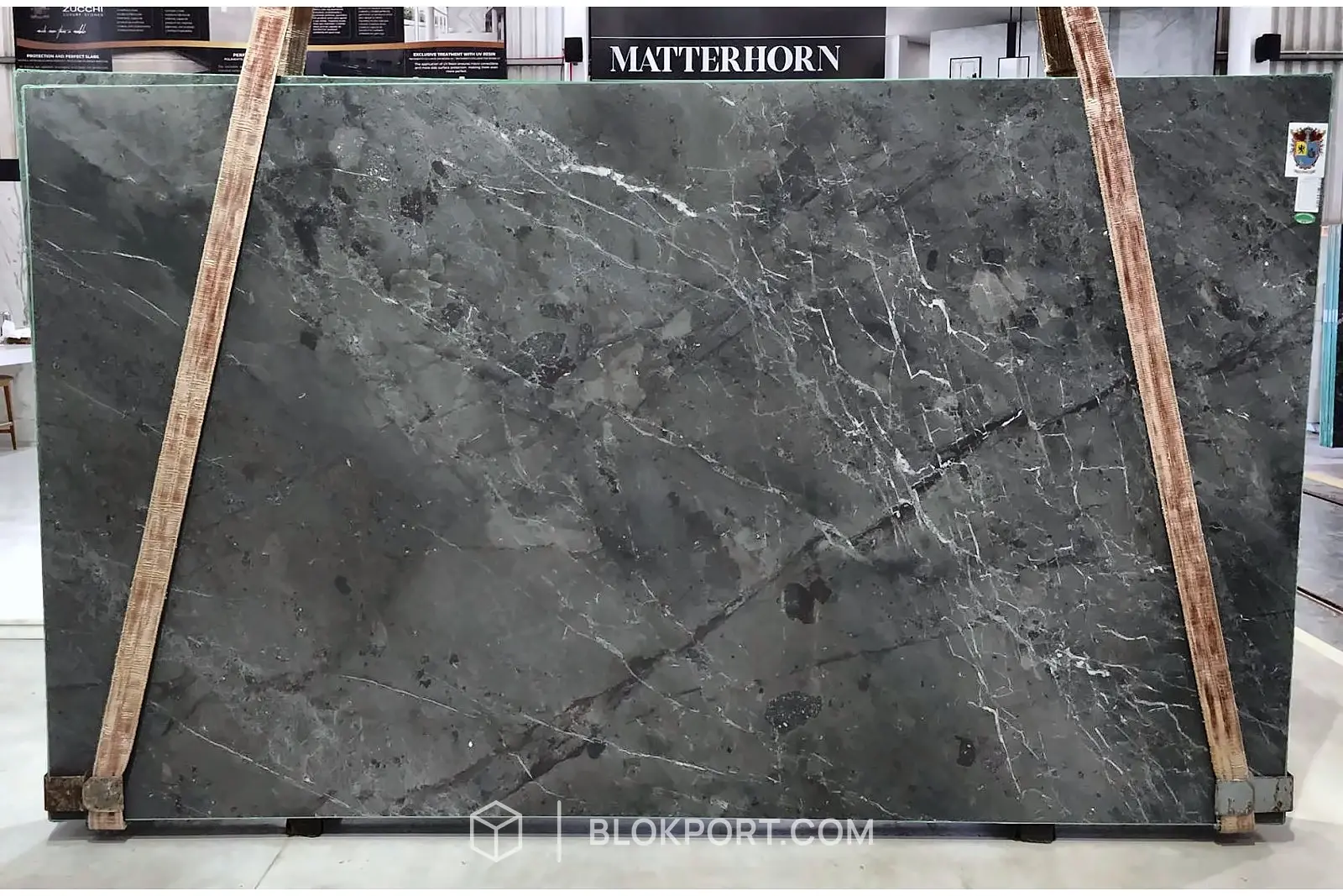 Breccia Imperiale Leathered