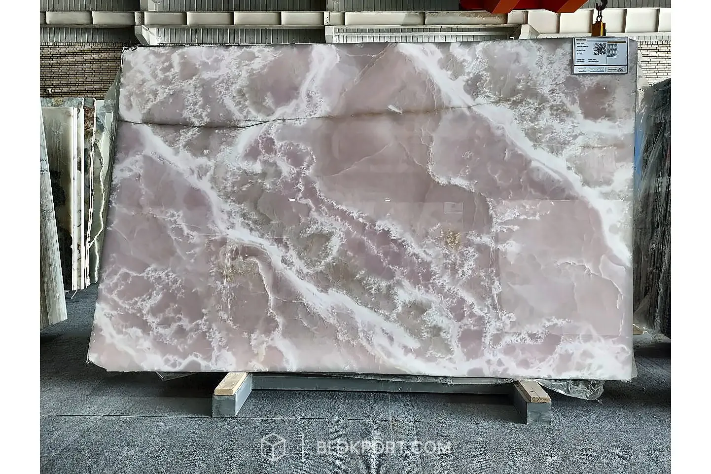 Pink Onyx Polished
