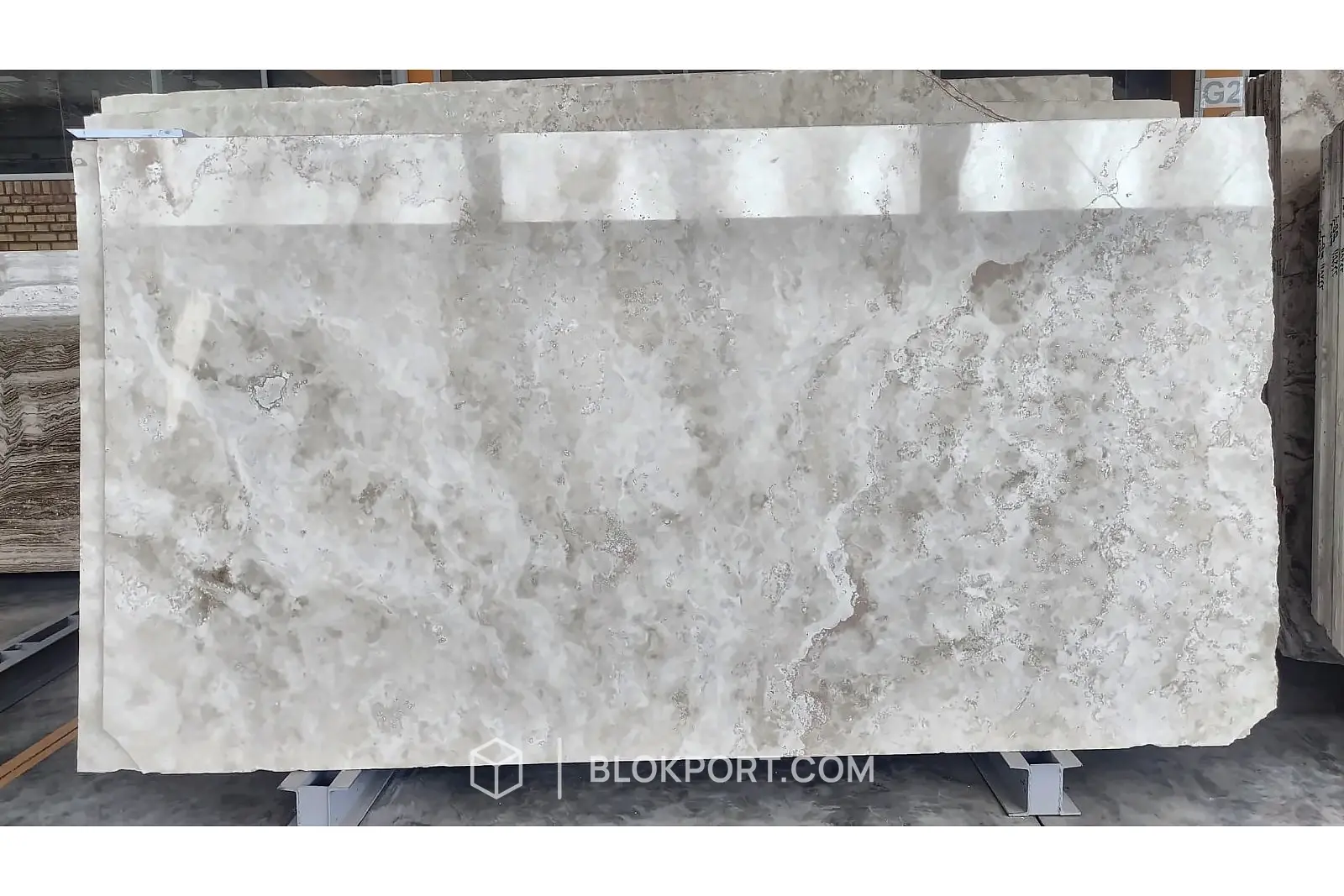 White Travertine Polished