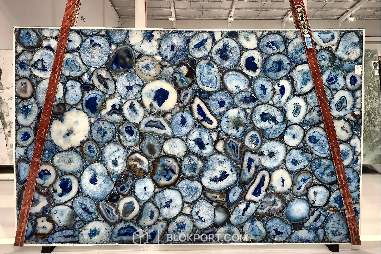 Agata Blue Polished